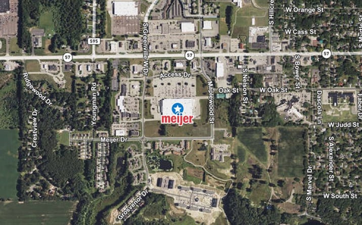 Pictures of Retail property located at 606 S Greenville W Dr, Greenville, MI 48838 for lease - image #1