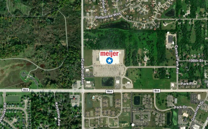 Pictures of Retail property located at 3800 Vollmer Rd, Flossmoor, IL 60422 for lease - image #1