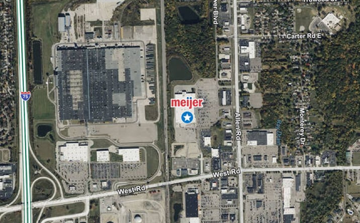 Pictures of Retail property located at 22600 Allen Rd, Woodhaven, MI 48183 for lease - image #1