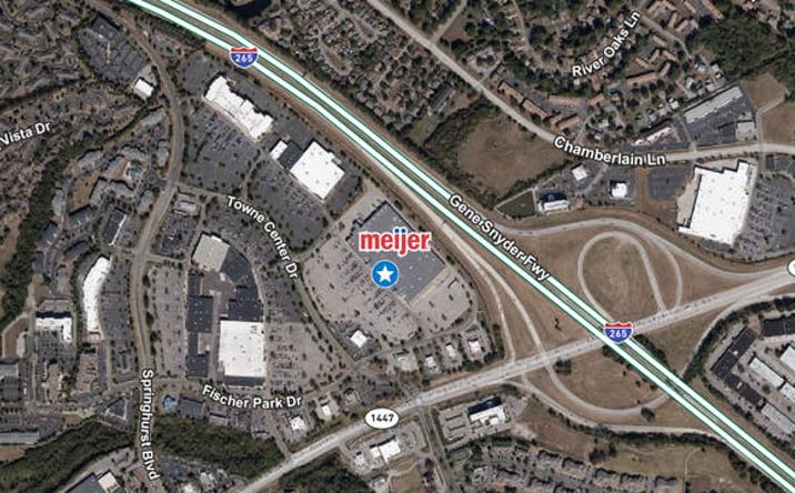 Pictures of Retail property located at 4100 Towne Center Dr, Louisville, KY 40241 for lease - image #1