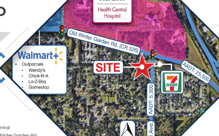 Pictures of Land property located at 3792 Old Winter Garden Road, Gotha, FL 34734 for lease - image #1