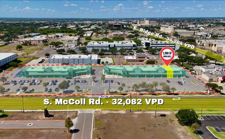 Pictures of Retail, Office property located at 2000 S McColl Rd, McAllen, TX 78503 for lease - image #1
