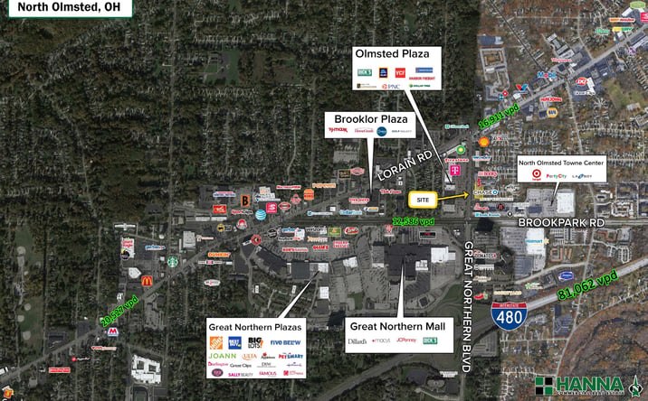 Pictures of Retail property located at 4763 Great Northern Blvd, North Olmsted, OH 44070 for lease - image #1
