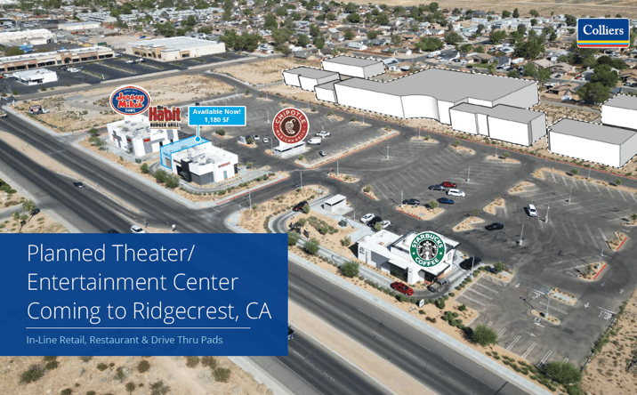 Pictures of Retail property located at S China Lake Blvd, Ridgecrest, CA 93555 for lease - image #1