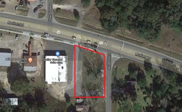 Pictures of Land property located at 8865 Moffett Rd, Semmes, AL 36575 for lease - image #1