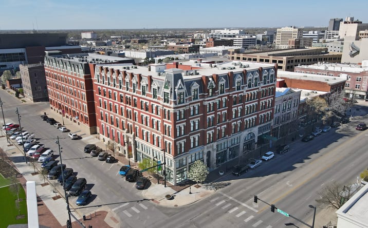 Pictures of Retail, Office property located at 501-523 E Douglas Ave, Wichita, KS 67202 for lease - image #1