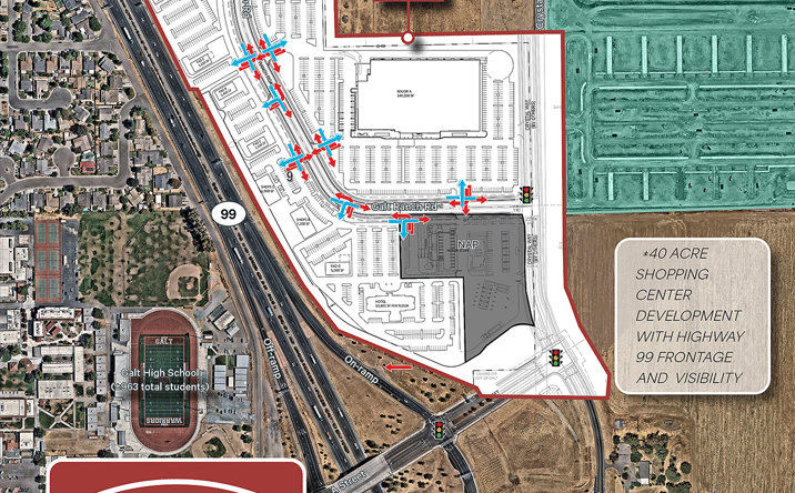 Pictures of Retail property located at Highway 99 S & Simmerhorn Rd, Galt, CA 95632 for lease - image #1