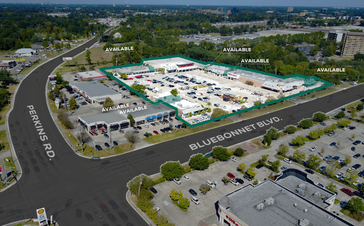 Pictures of Retail property located at 7512-7750 Bluebonnet Blvd, Baton Rouge, LA 70810 for lease - image #1