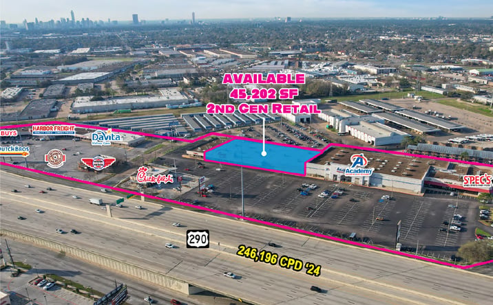 Pictures of Retail property located at 11077 Northwest Fwy, Houston, TX 77092 for lease - image #1