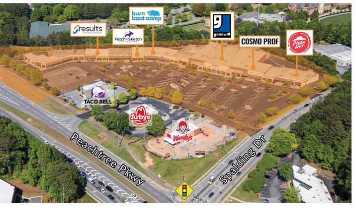 Pictures of Retail property located at 5450 Peachtree Parkway, Peachtree Corners, GA 30092 for lease - image #1