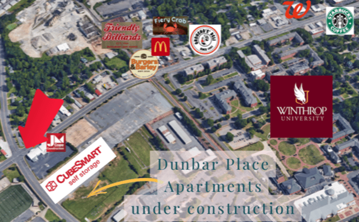 Pictures of Retail, Office, Restaurant property located at 198 Cherry Rd, Rock Hill, SC 29733 for lease - image #1