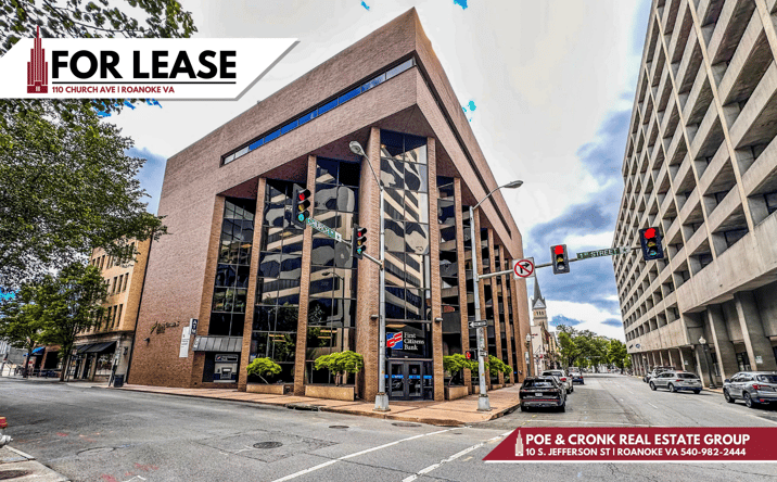 Pictures of Office property located at 110 Church Ave, Roanoke, VA 24011 for lease - image #1