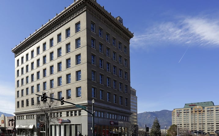 Pictures of Office property located at 6 S. Tejon St, Colorado Springs, CO 80903 for lease - image #1