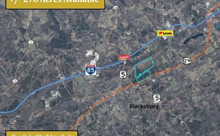 Pictures of Industrial, Land, Special Purpose property located at E Cherokee St, Blacksburg, SC 29702 for lease - image #1