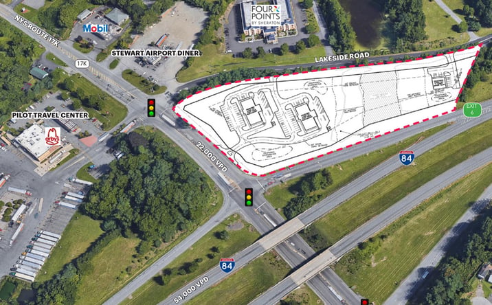 Pictures of Office, Land, Restaurant, Retail property located at 240 NY-17K, Newburgh, NY 12550 for lease - image #1