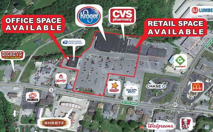 Pictures of Retail, Office property located at 151 N Beaver Ln, Beaver, WV 25813 for lease - image #1