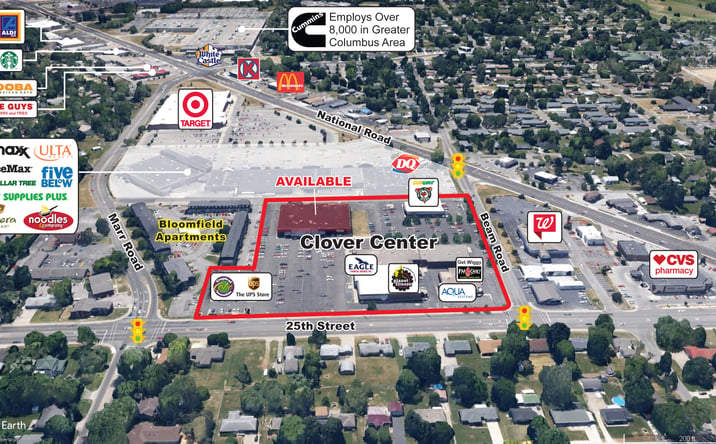 Pictures of Retail, Office property located at 2405 Beam Rd, Columbus, IN 47203 for lease - image #1