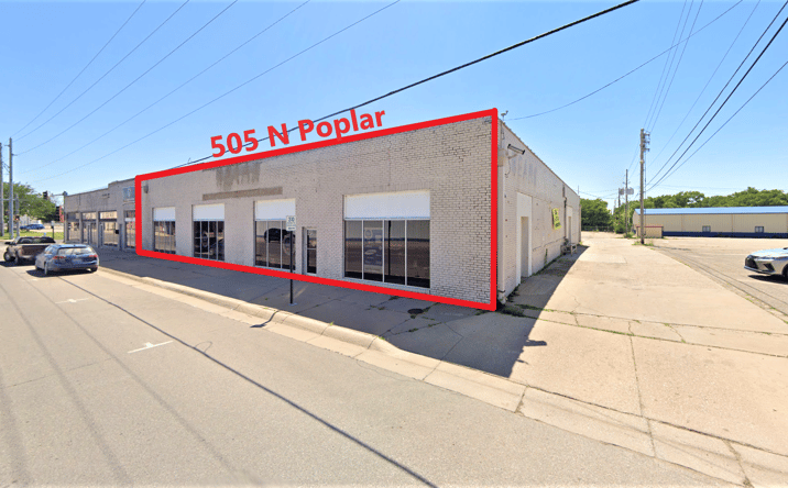 Pictures of Retail property located at 505 N. Poplar St., Newton, KS 67114 for lease - image #1