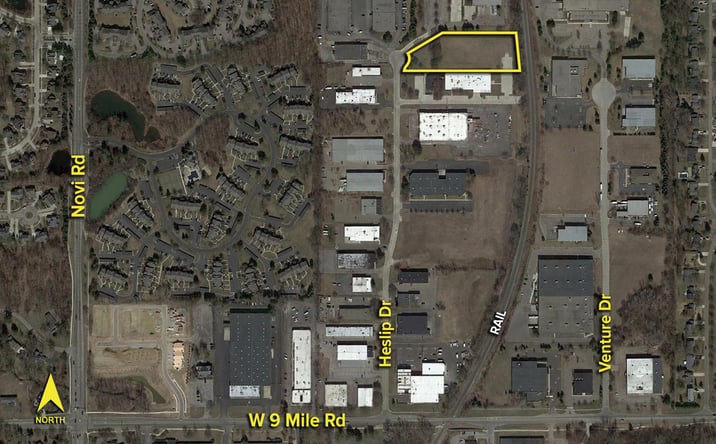 Pictures of Industrial property located at Heslip Dr, Novi, MI 48375 for lease - image #1