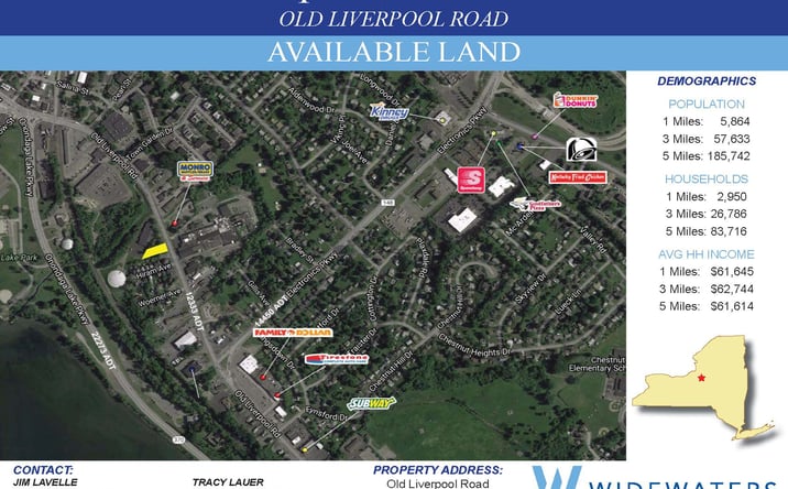 Pictures of Land property located at 703 Old Liverpool Rd, Salina, NY 13088 for lease - image #1