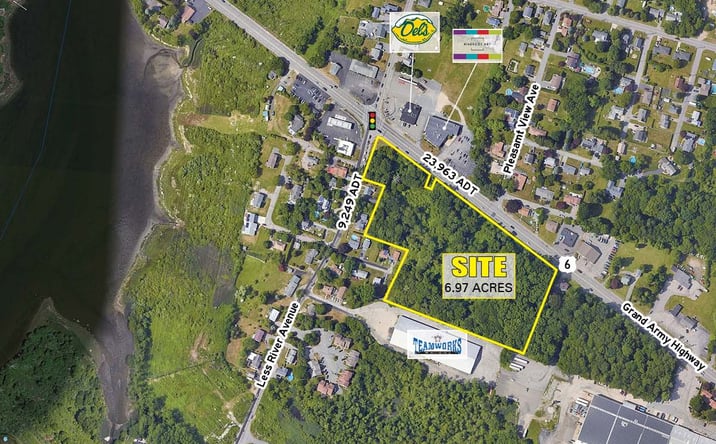 Pictures of Retail, Land property located at Grand Army Highway (Route 6) & Lees River Ave, Somerset, MA 02726 for lease - image #1