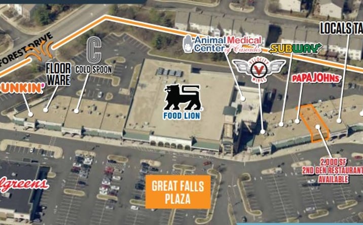 Pictures of Retail property located at Lowes Island Blvd, Sterling, VA 20165 for lease - image #1