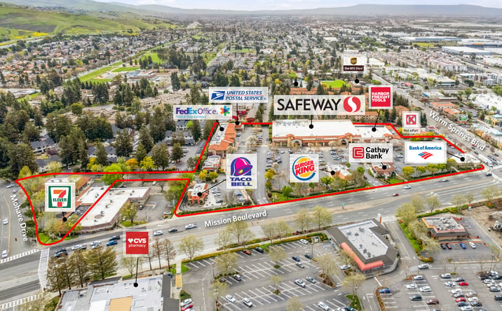 Pictures of Retail, Office, Restaurant property located at 46848 Mission Blvd, Fremont, CA 94539 for lease - image #1
