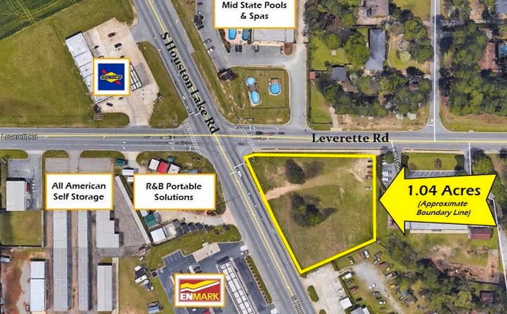 Pictures of Retail property located at 608 South Houston Lake Road, Warner Robins, GA 31088 for lease - image #1
