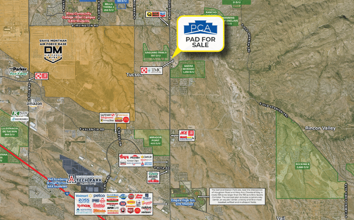 Pictures of Land property located at 10335 E Drexel Rd, Tucson, AZ 85747 for lease - image #1