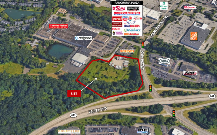 Pictures of Retail, Land, Office property located at 100 Parker Hl Dr, Penfield, NY 14625 for lease - image #1