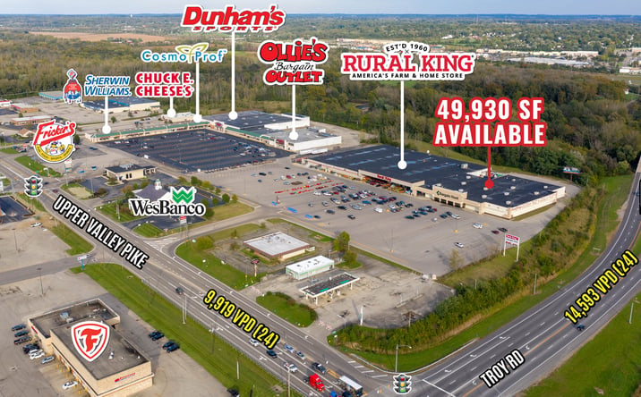 Pictures of Retail property located at 1390 Upper Valley Pike, Springfield, OH 45504 for lease - image #1