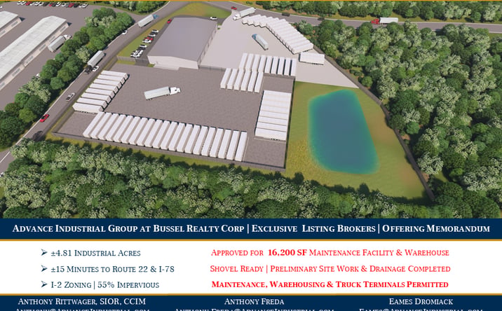 Pictures of Land, Industrial property located at 18 Minneakoning Rd, Flemington, NJ 08822 for lease - image #1