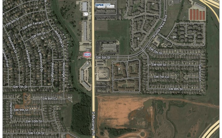 Pictures of Retail, Restaurant property located at 700 S Mustang Rd, Yukon, OK 73099 for lease - image #1