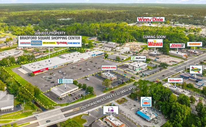 Pictures of Retail property located at 817 S Walnut St, Starke, FL 32091 for lease - image #1