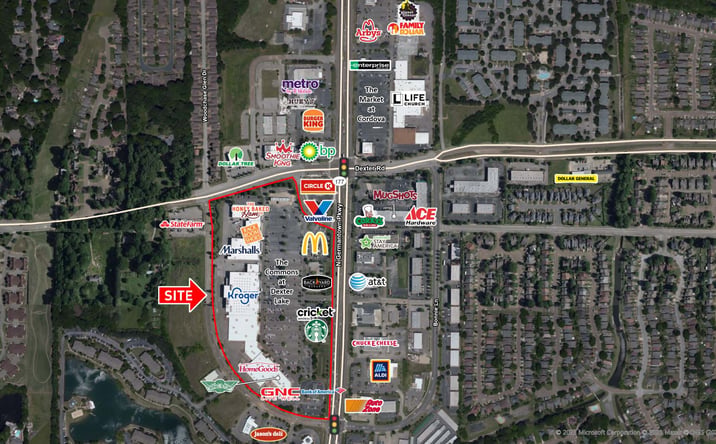 Pictures of Retail property located at N Germantown Pkwy at Dexter Rd, Memphis, TN 38016 for lease - image #1