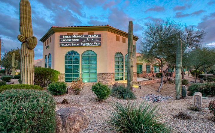 Pictures of Office property located at 7425 E Shea Blvd, Scottsdale, AZ 85260 for lease - image #1