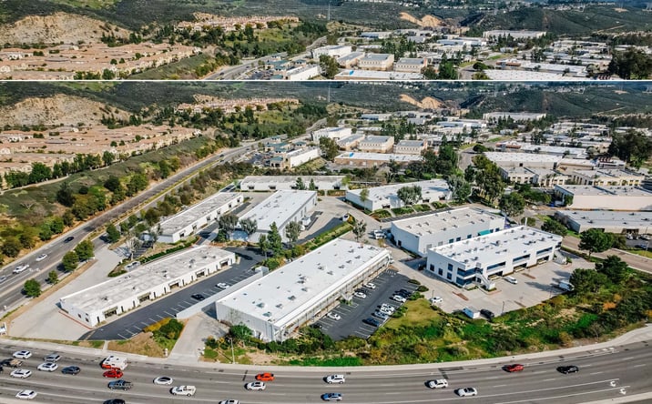 Pictures of Retail, Office, Industrial property located at 1611-1665 S. Rancho Santa Fe Road, San Marcos, CA 92078 for lease - image #1