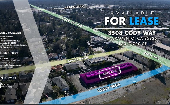 Pictures of Office, Special Purpose property located at 3508 Cody Way, Sacramento, CA 95864 for lease - image #1