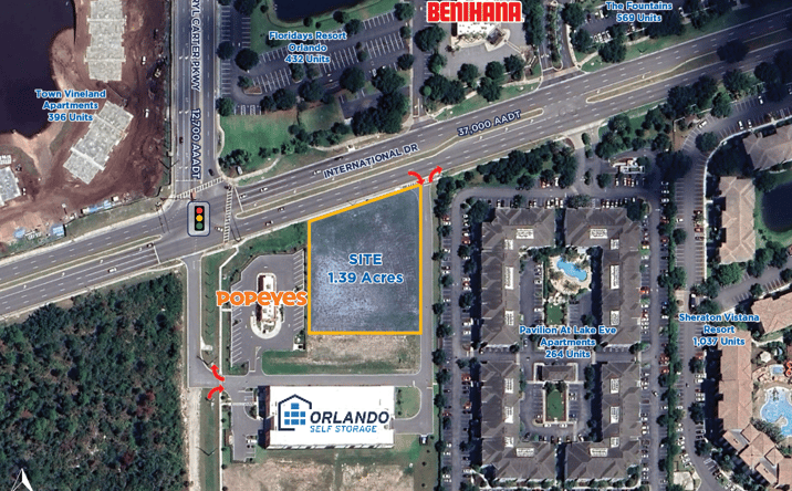 Pictures of Land property located at 12615 International Dr, Orlando, FL 32821 for lease - image #1