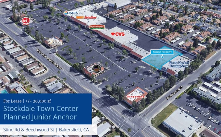 Pictures of Retail property located at Stine Road & Beechwood Street, Bakersfield, CA, Bakersfield, CA 93309 for lease - image #1