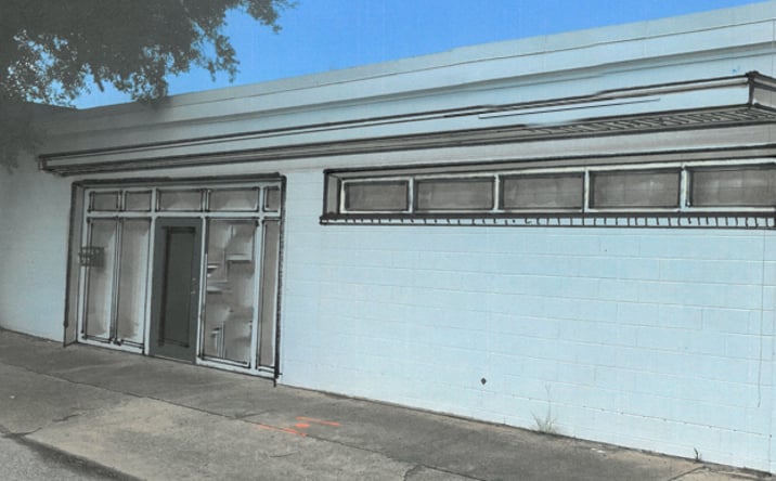 Pictures of Retail, Office, Restaurant property located at 107 S Bayou St, Mobile, AL 36602 for lease - image #1