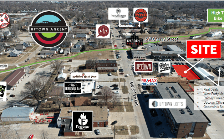 Pictures of Land property located at 316 SW Maple St, Ankeny, IA 50023 for lease - image #1