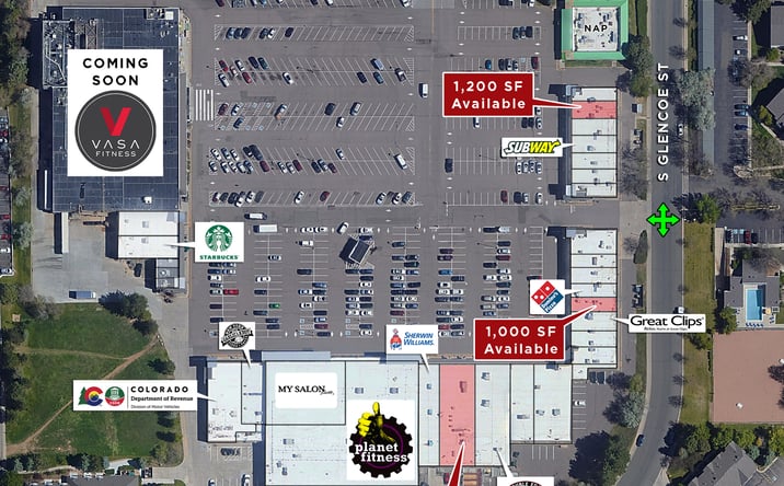 Pictures of Retail property located at 5030-5290 E Arapahoe Rd, Centennial, CO 80122 for lease - image #1