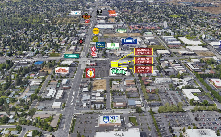 Pictures of Retail property located at 6104 N Division St, Spokane, WA 99208 for lease - image #1