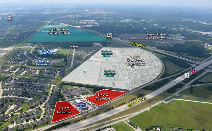 Pictures of Land property located at Karissa Court & Sam Houston, Houston, TX 77049 for lease - image #1