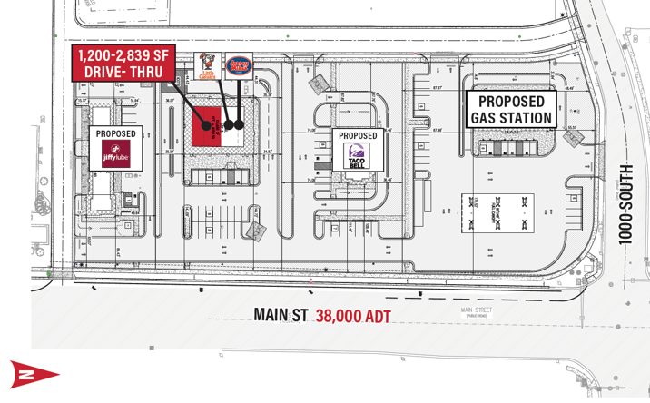 Pictures of Retail property located at 1101 S Main St, Smithfield, UT 84335 for lease - image #1