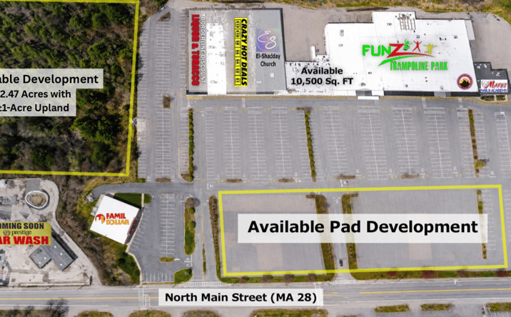 Pictures of Retail, Industrial, Land property located at 2071 Main St, Brockton, MA 02301 for lease - image #1