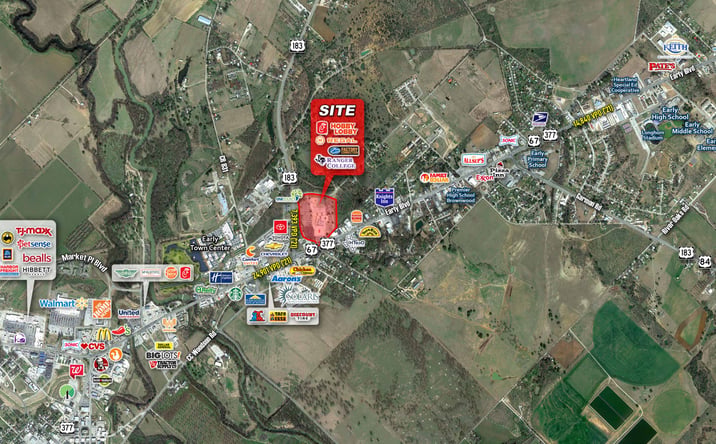 Pictures of Retail property located at 300 Early Blvd, Early, TX 76802 for lease - image #1
