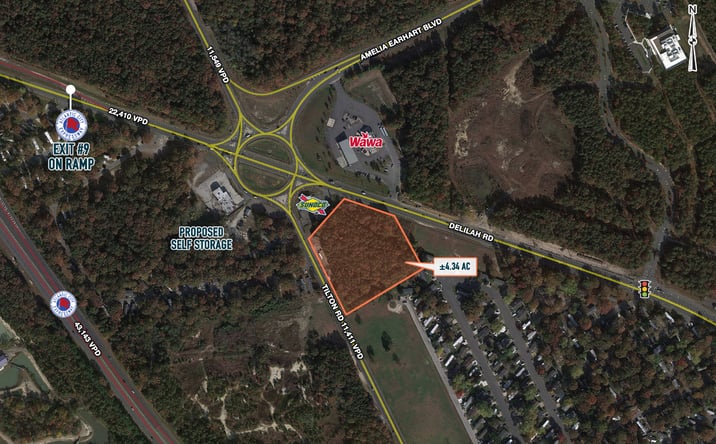 Pictures of Land property located at 6503 Delilah Rd, Egg Harbor Township, NJ 08234-4508 for lease - image #1