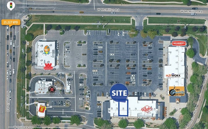 Pictures of Retail, Office property located at 3015 - 3035 W Mcmillan Road, Meridian, ID 83646 for lease - image #1